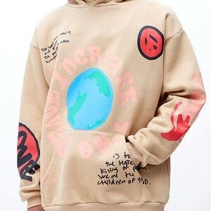 PacSun Increase The Peace Hoodie Mens LG